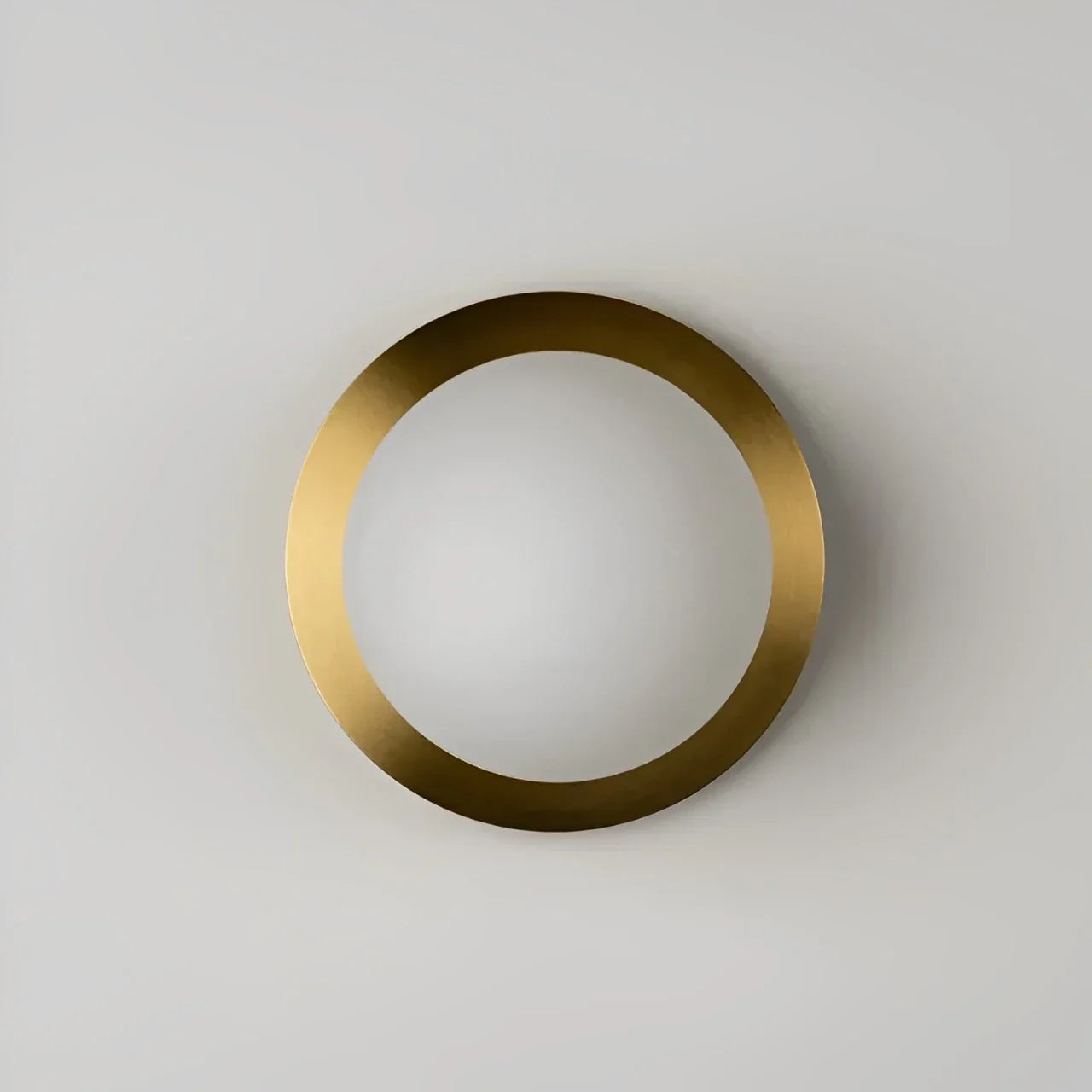 Brass Mini Orb Globe Wall Lamp