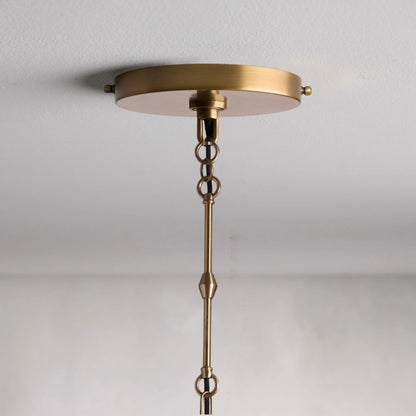 Brass Dome Pendant Light