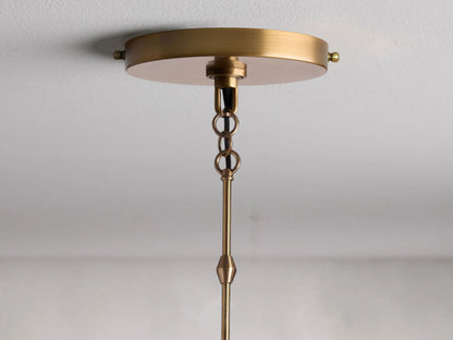 Brass Cone Pendant Light