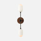 Pebble Double Sconce 20"