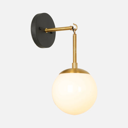 Link Sconce with Globe