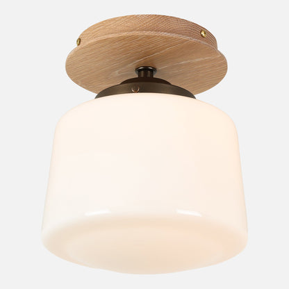 Heritage Flush mount w/ Bell Shade