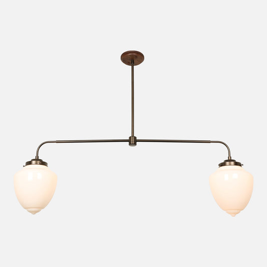 Heritage Double Pendant Acorn Shade