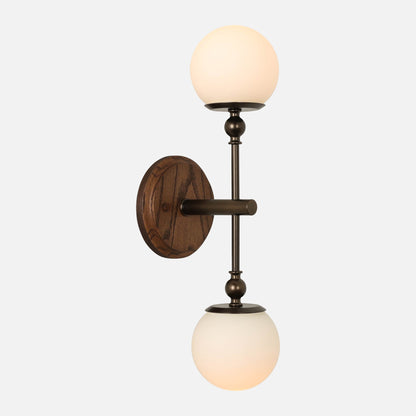 Newel Double Sconce