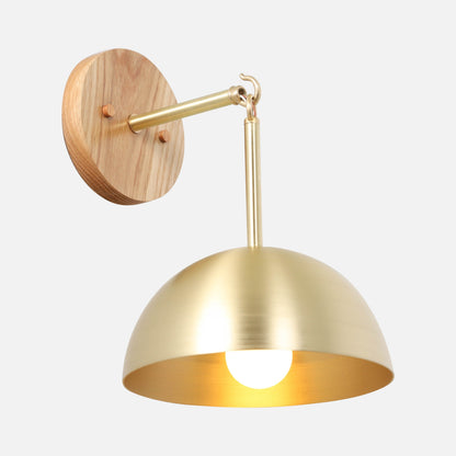 Link Sconce with Dome