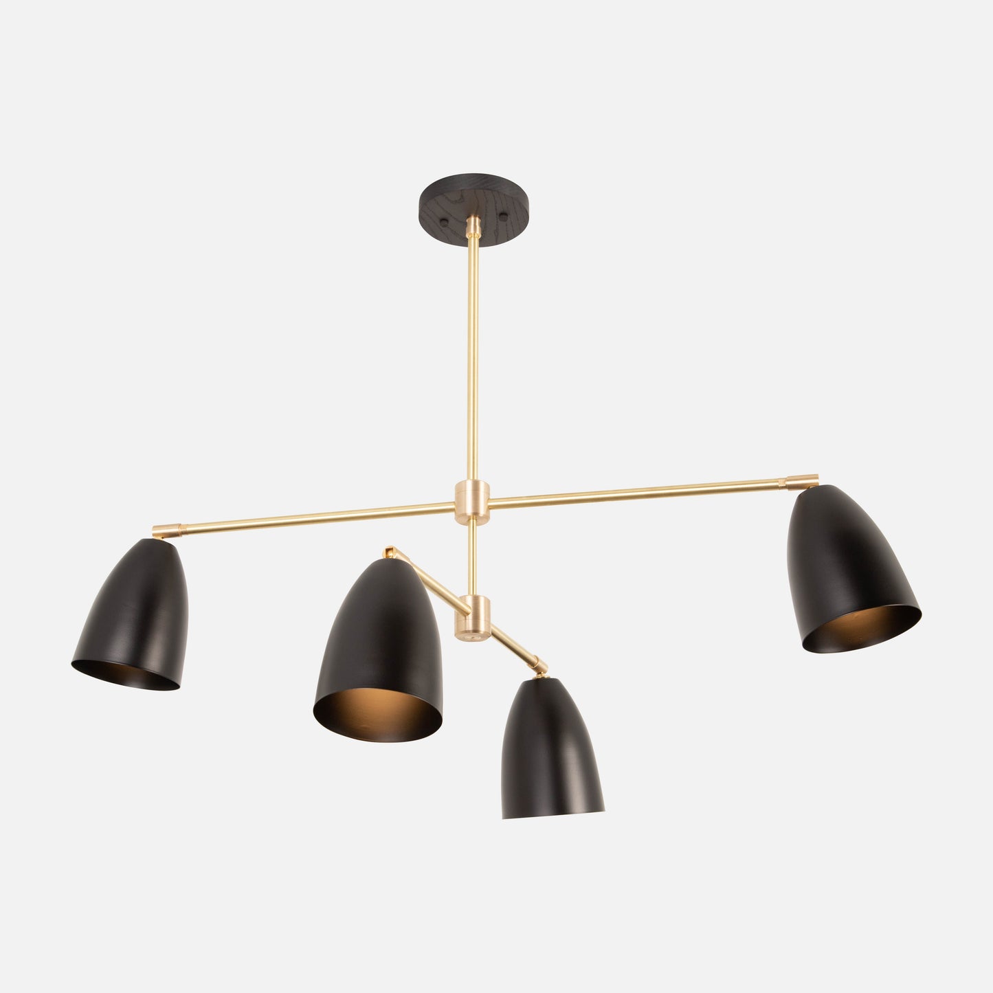 Colony Chandelier with Cone Shades