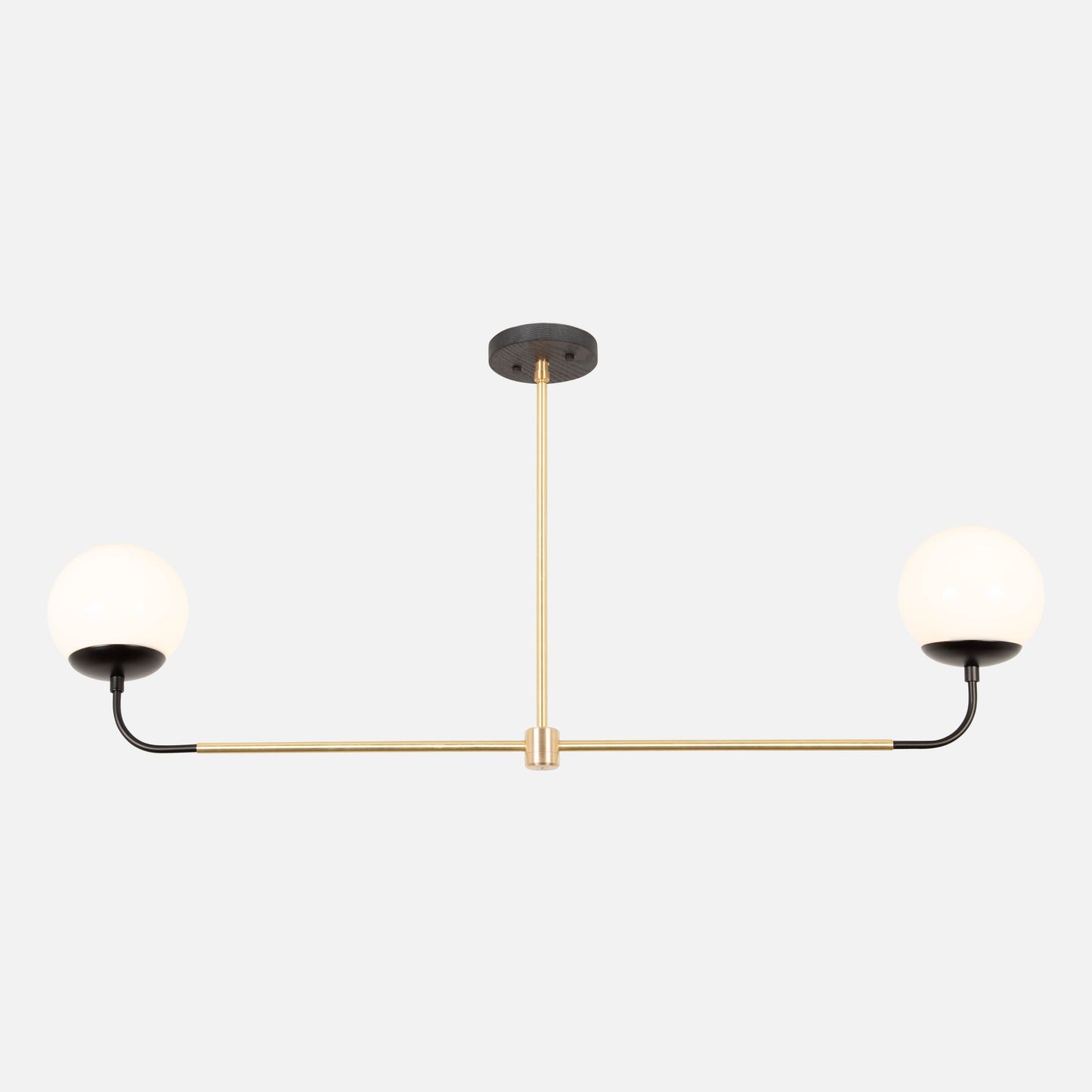 Slope Chandelier with Globes