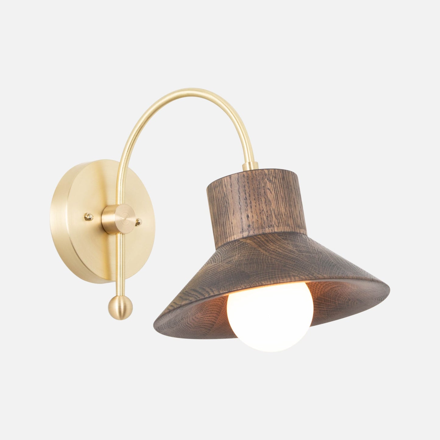 Wood Hood Sconce