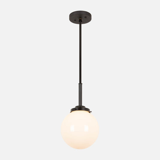 Dilworth Pendant w/ Globe Shade 8"