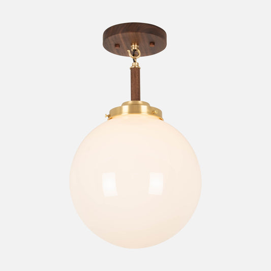 Dilworth Flush Mount w/ Globe Shade 10"