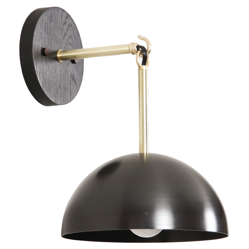 Link Sconce with Dome