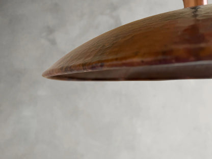 Low Profile Copper Light Fixture