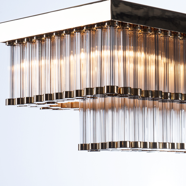 Crystal Rose Rectangle