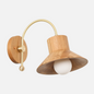 Wood Hood Sconce